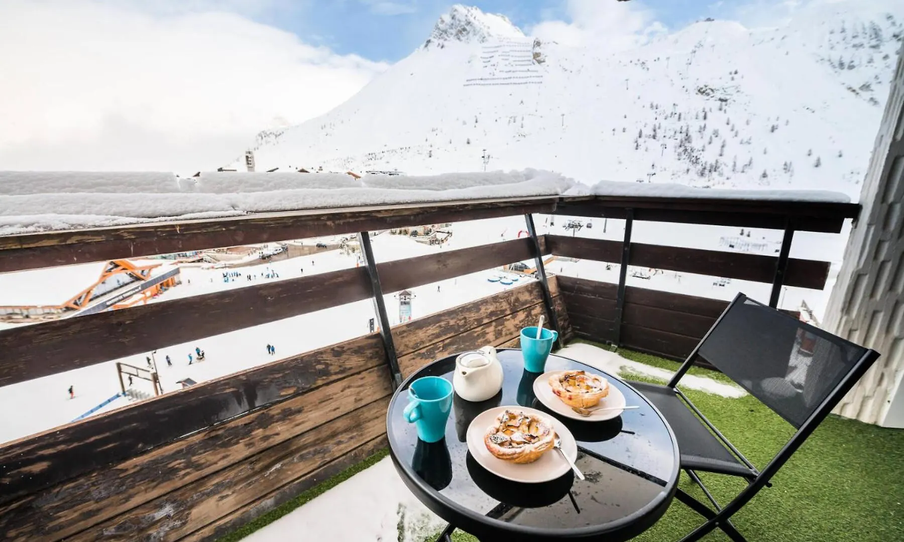 Lägenhetshotell Residence Palafour - Studio Renove Mae-9944 Tignes Frankrike
